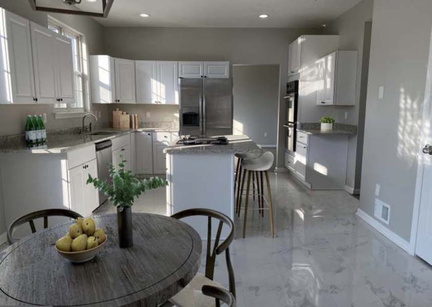 An image of a spotless living room